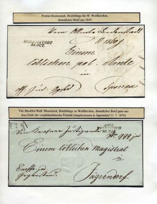 POŠTOVNÍ SPOJE NA MORAVĚ 1785-1850 – list 37