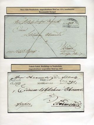 POŠTOVNÍ SPOJE NA MORAVĚ 1785-1850 – list 38