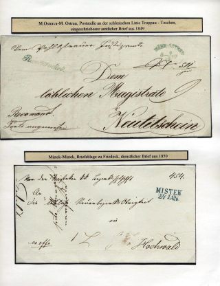 POŠTOVNÍ SPOJE NA MORAVĚ 1785-1850 – list 40