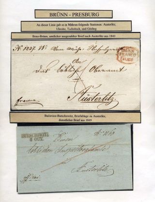 POŠTOVNÍ SPOJE NA MORAVĚ 1785-1850 – list 41