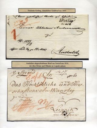 POŠTOVNÍ SPOJE NA MORAVĚ 1785-1850 – list 44