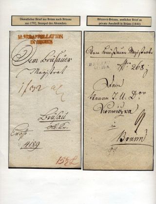 POŠTOVNÍ SPOJE NA MORAVĚ 1785-1850 – list 55
