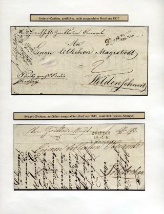 POŠTOVNÍ SPOJE NA MORAVĚ 1785-1850 – list 56