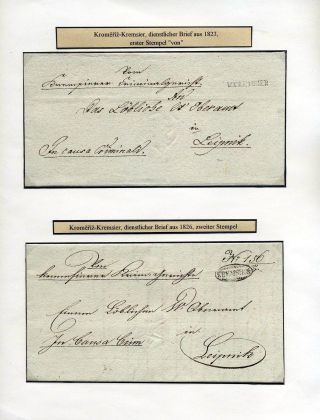 POŠTOVNÍ SPOJE NA MORAVĚ 1785-1850 – list 58