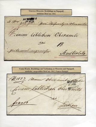 POŠTOVNÍ SPOJE NA MORAVĚ 1785-1850 – list 61