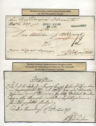POSTLINIEN IN MÄHREN 1785-1850 – Blatt 68