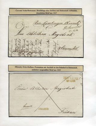POSTLINIEN IN MÄHREN 1785-1850 – Blatt 73