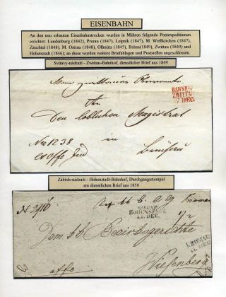 POSTLINIEN IN MÄHREN 1785-1850 – Blatt 77