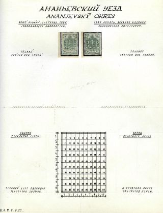 LADA-JAKUŠEVIČ: ERFORSCHUNGSSAMMLUNG DER RUSSISCHEN LANDESPOST – Blatt 11