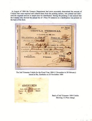 PHILIPPINE RESIDENT CERTIFICATES – sheet 3