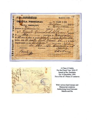 PHILIPPINISCHE BÜRGER ZERTIFIKATE – Blatt 31