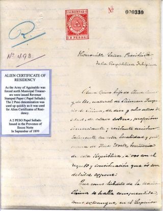 PHILIPPINISCHE BÜRGER ZERTIFIKATE – Blatt 39