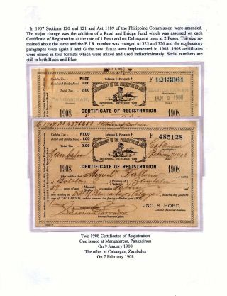 PHILIPPINISCHE BÜRGER ZERTIFIKATE – Blatt 52