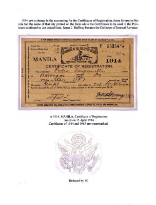 PHILIPPINISCHE BÜRGER ZERTIFIKATE – Blatt 58