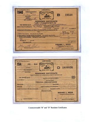 PHILIPPINISCHE BÜRGER ZERTIFIKATE – Blatt 70