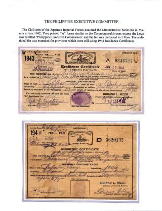 PHILIPPINISCHE BÜRGER ZERTIFIKATE – Blatt 77