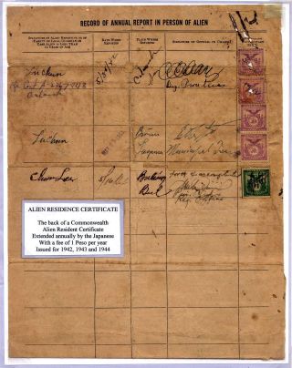 PHILIPPINISCHE BÜRGER ZERTIFIKATE – Blatt 79