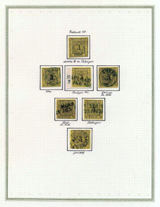 THE KINGDOM OF WÜRTTEMBERG – sheet 5