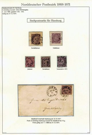 NORTH GERMAN POSTAL DISTRICT 1868-1871 – sheet 32