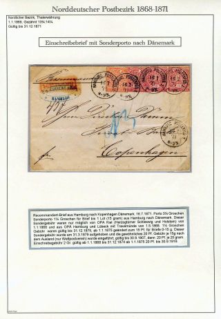 NORTH GERMAN POSTAL DISTRICT 1868-1871 – sheet 38