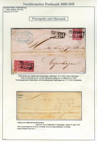 NORTH GERMAN POSTAL DISTRICT 1868-1871 – sheet 41