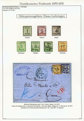 NORTH GERMAN POSTAL DISTRICT 1868-1871 – sheet 56