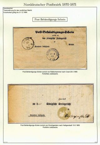 NORTH GERMAN POSTAL DISTRICT 1868-1871 – sheet 72
