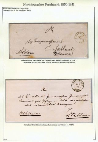 NORTH GERMAN POSTAL DISTRICT 1868-1871 – sheet 79