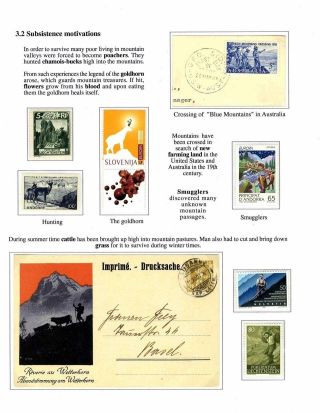 DIE EROBERUNG DES UNRENTABLEN WELT, GESCHICHTE DES BERGSTEIGENS – Blatt 16