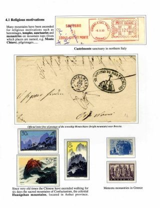 DIE EROBERUNG DES UNRENTABLEN WELT, GESCHICHTE DES BERGSTEIGENS – Blatt 20