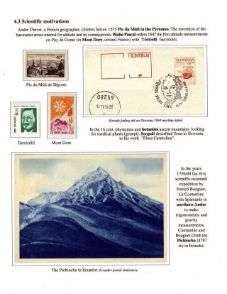 DIE EROBERUNG DES UNRENTABLEN WELT, GESCHICHTE DES BERGSTEIGENS – Blatt 27