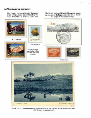 DIE EROBERUNG DES UNRENTABLEN WELT, GESCHICHTE DES BERGSTEIGENS – Blatt 36