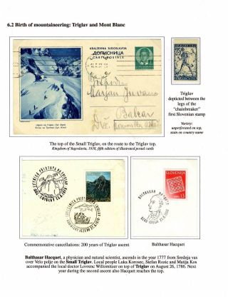 DIE EROBERUNG DES UNRENTABLEN WELT, GESCHICHTE DES BERGSTEIGENS – Blatt 37