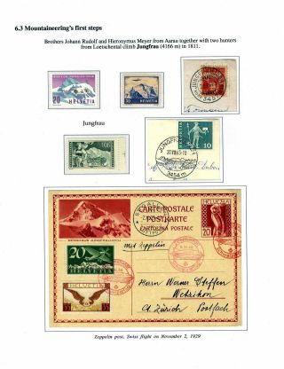 DIE EROBERUNG DES UNRENTABLEN WELT, GESCHICHTE DES BERGSTEIGENS – Blatt 41