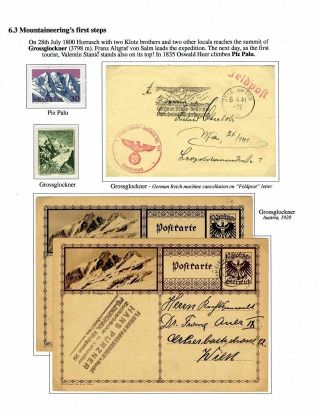 DIE EROBERUNG DES UNRENTABLEN WELT, GESCHICHTE DES BERGSTEIGENS – Blatt 42