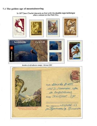 DIE EROBERUNG DES UNRENTABLEN WELT, GESCHICHTE DES BERGSTEIGENS – Blatt 47
