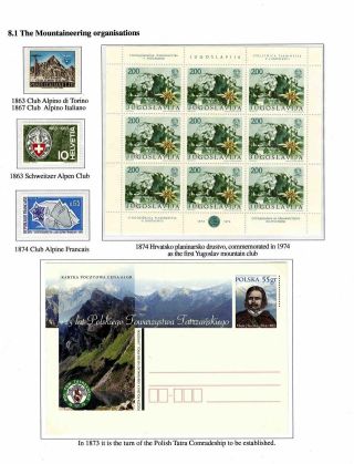 DIE EROBERUNG DES UNRENTABLEN WELT, GESCHICHTE DES BERGSTEIGENS – Blatt 53