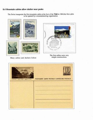 DIE EROBERUNG DES UNRENTABLEN WELT, GESCHICHTE DES BERGSTEIGENS – Blatt 62