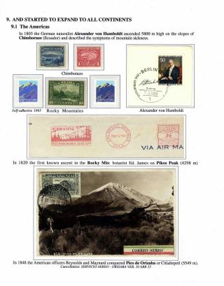 DIE EROBERUNG DES UNRENTABLEN WELT, GESCHICHTE DES BERGSTEIGENS – Blatt 67