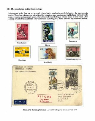 DIE EROBERUNG DES UNRENTABLEN WELT, GESCHICHTE DES BERGSTEIGENS – Blatt 79