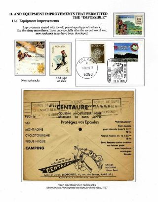 DIE EROBERUNG DES UNRENTABLEN WELT, GESCHICHTE DES BERGSTEIGENS – Blatt 85