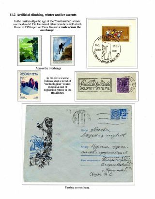 DIE EROBERUNG DES UNRENTABLEN WELT, GESCHICHTE DES BERGSTEIGENS – Blatt 88