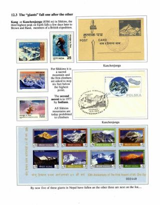 DIE EROBERUNG DES UNRENTABLEN WELT, GESCHICHTE DES BERGSTEIGENS – Blatt 113