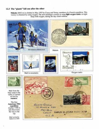 DIE EROBERUNG DES UNRENTABLEN WELT, GESCHICHTE DES BERGSTEIGENS – Blatt 114