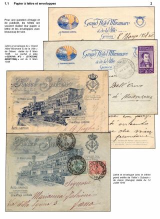 ITALSKÁ HOTELOVÁ POŠTA – list 2