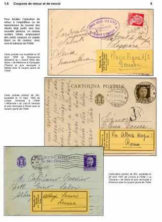 ITALSKÁ HOTELOVÁ POŠTA – list 8