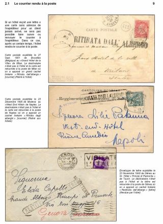 ITALSKÁ HOTELOVÁ POŠTA – list 9