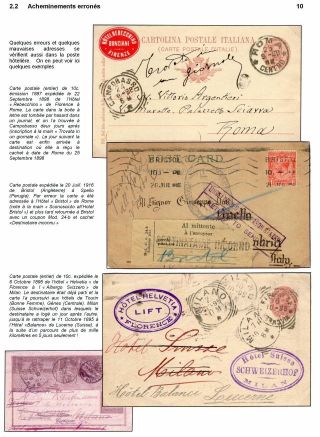 ITALSKÁ HOTELOVÁ POŠTA – list 10