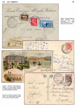 ITALSKÁ HOTELOVÁ POŠTA – list 15