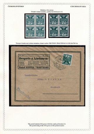 HOLUBICE 1920 – list 42